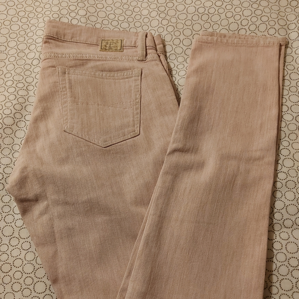 RALPH LAUREN pink/peach jeans